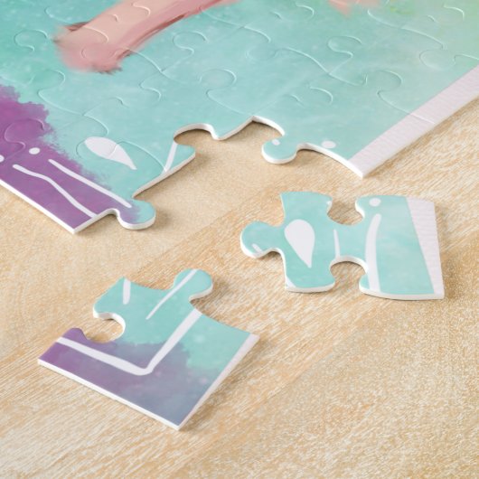 Dierlijke puzzle legpuzzel (Zijkant)