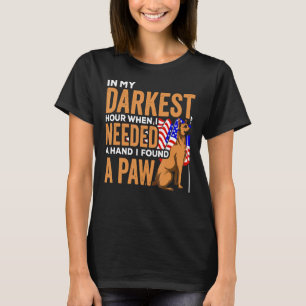 Dierlijke redding in mijn donkerste uur vond ik ee t-shirt