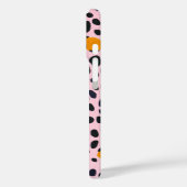 Dierlijke roze luipaard Case-Mate iPhone case (Achterkant / Links)