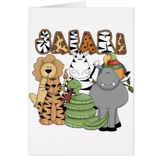 Dierlijke Safari (Voorkant)