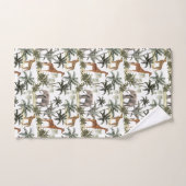 Dierlijke Safari Bath Towel Set Bad Handdoek (Handdoek)