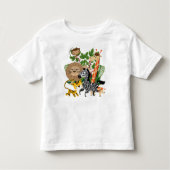 Dierlijke Safari Kinder Shirts (Voorkant)