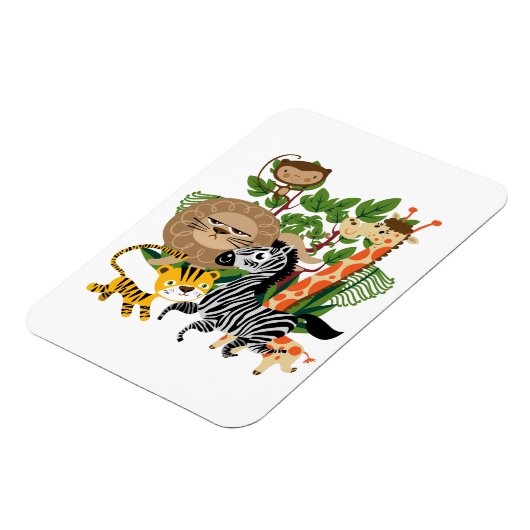 Dierlijke Safari Magneet (Linkerzijde)