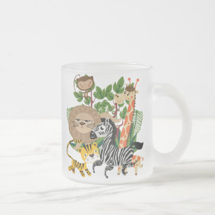 Dierlijke Safari Matglas Koffiemok