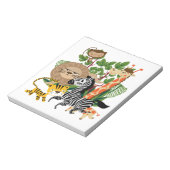 Dierlijke Safari Notitieblok (Linkerzijde)