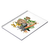 Dierlijke Safari Notitieboek (Linkerzijde)