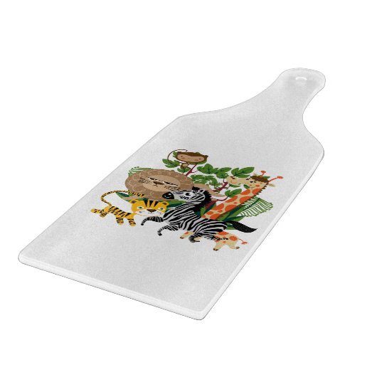 Dierlijke Safari Snijplank (Hoek)