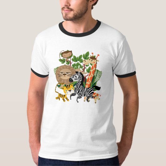 Dierlijke Safari T-shirt (Voorkant)