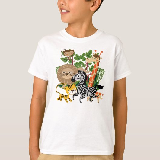 Dierlijke Safari T-shirt (Voorkant)
