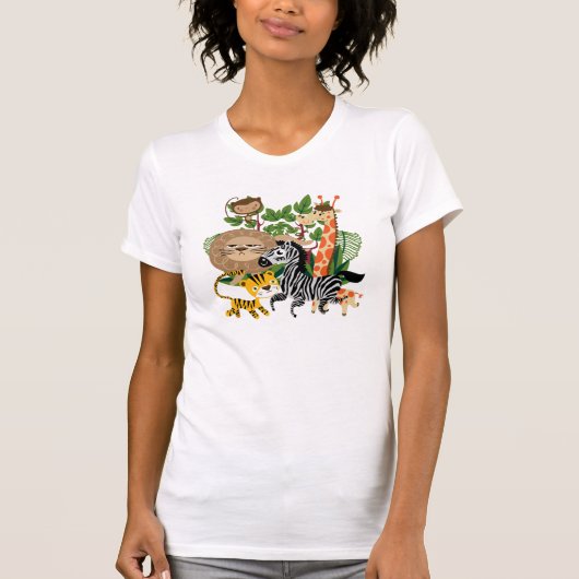 Dierlijke Safari T-shirt (Voorkant)