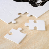 Dierlijke Schattigee Kunst Eenhoorn Olifant Lion Z Legpuzzel (Zijkant)