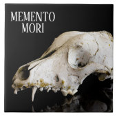 Dierlijke schedel tegeltje (Voorkant)