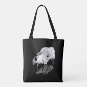 Dierlijke schedel tote bag (Achterkant)