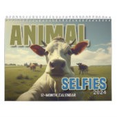 Dierlijke selfies kalender (Hoes)