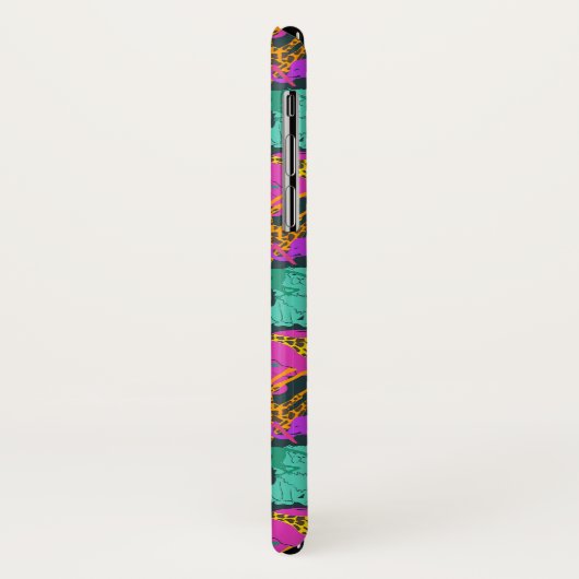 Dierlijke Silhouettes Patroon Case-Mate iPhone Case (Achterkant/links)