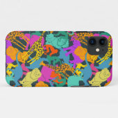 Dierlijke Silhouettes Patroon Case-Mate iPhone Case (Achterkant (horizontaal))
