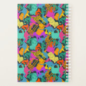 Dierlijke Silhouettes Patroon Planner (Achterkant)