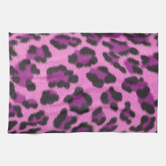 Dierlijke spots theedoek (Horizontaal)