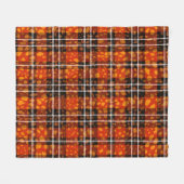 Dierlijke Stippen van het Mengsel van het Patroon Fleece Deken (Voorkant (Horizontaal))
