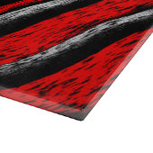 Dierlijke strips snijplank (Hoek)