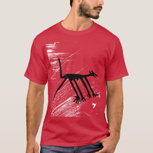 Dierlijke symbolen Ancient Nazca Peru Dog T-shirt