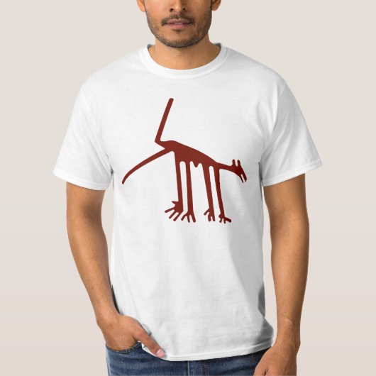 Dierlijke symbolen Oude Tribale Aliens T-shirt (Voorkant)