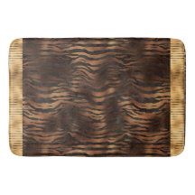 Dierlijke tijger - Gold Elegant metallisch glam
