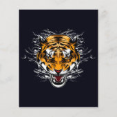 Dierlijke tiny dolphin flyer (Achterkant)