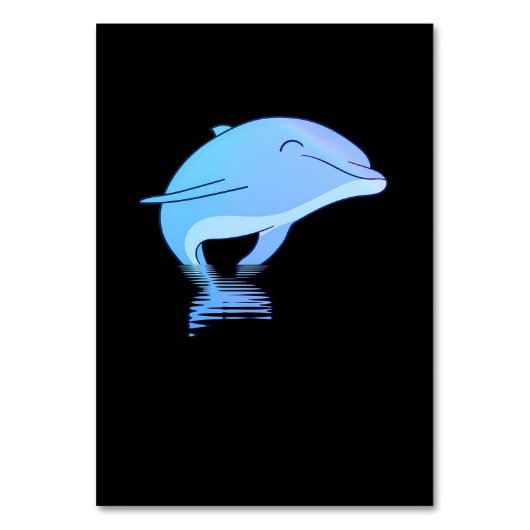 Dierlijke tiny dolphin kaart (Voorkant)