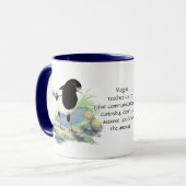 Dierlijke totalen, Aanmoediging en Inspiratie Mok (Voorkant links)