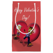 Dierlijke Valentijnsdag Klein Cadeauzakje (Voorkant)