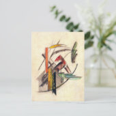 Dierlijke van Franz Marc,  expressionistische kuns Briefkaart (Staand voorkant)