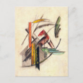 Dierlijke van Franz Marc,  expressionistische kuns Briefkaart (Voorkant)