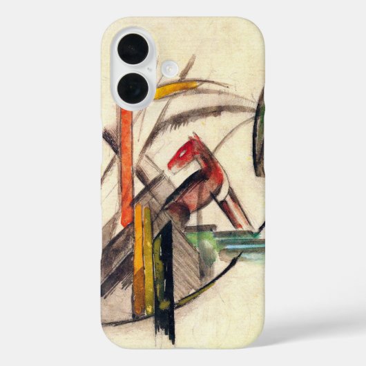 Dierlijke van Franz Marc,  expressionistische kuns Case-Mate iPhone Case (Achterkant)