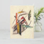 Dierlijke van Franz Marc, expressionistische kuns Kaart (Staand voorkant)