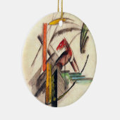 Dierlijke van Franz Marc,  expressionistische kuns Keramisch Ornament (Rechts)