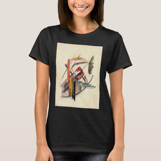 Dierlijke van Franz Marc,  expressionistische kuns T-shirt (Voorkant)