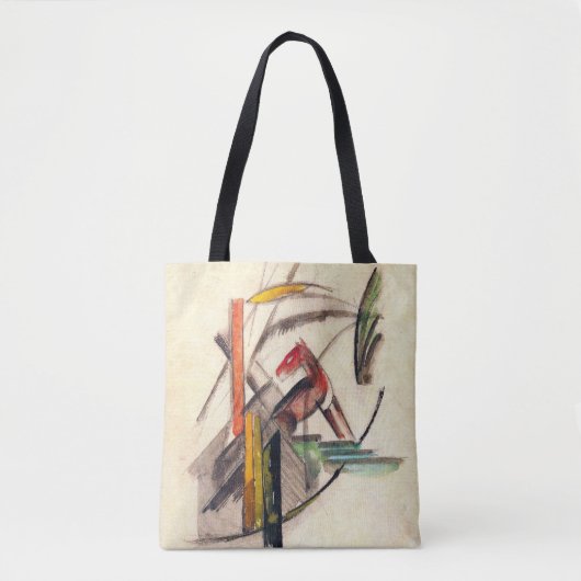 Dierlijke van Franz Marc,  expressionistische kuns Tote Bag (Voorkant)