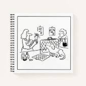 Dierlijke verzorging Notitieboek (Voorkant)