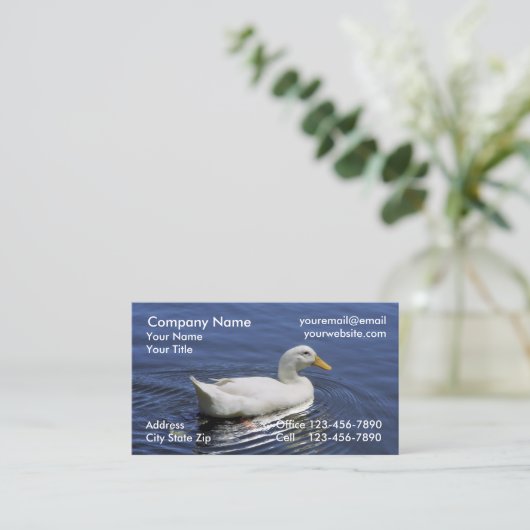 Dierlijke Visitekaartjes (Staand voorkant)