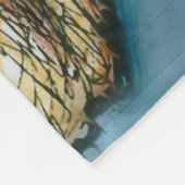 Dierlijke Xings Fleece Deken (Hoek)