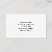 Dierlijke zorg | Houder | Dog Cat | Hout Visitekaartje (Achterkant)