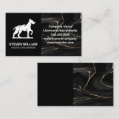Dierlijke zorg | Houder | Hond Logo Visitekaartje (Voorkant / Achterkant)