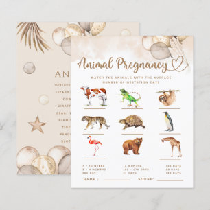 Dierlijke Zwangerschap Baby Baby shower