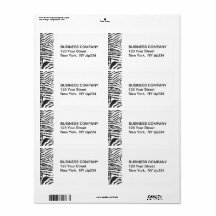 Dierlijke zwarte witte vlekstrips Moderne Zebra