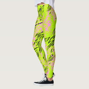 Diermix helder patroon leggings