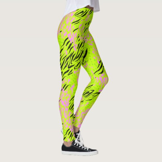 Diermix helder patroon leggings (Rechts)
