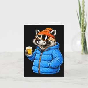 Diermotieven panda feest après ski shirt skien kaart