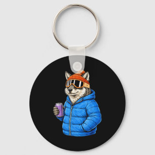 Diermotieven wolf feest après ski shirt skien Ani Sleutelhanger