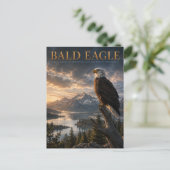 Diern van Bald Eagle Mountain Lake Briefkaart (Staand voorkant)